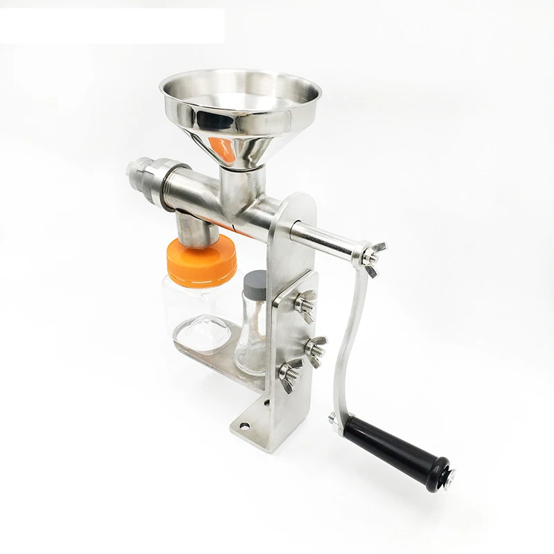 Small Household Oil Press Manual Hot And Cold Oil Squeezing Machine For