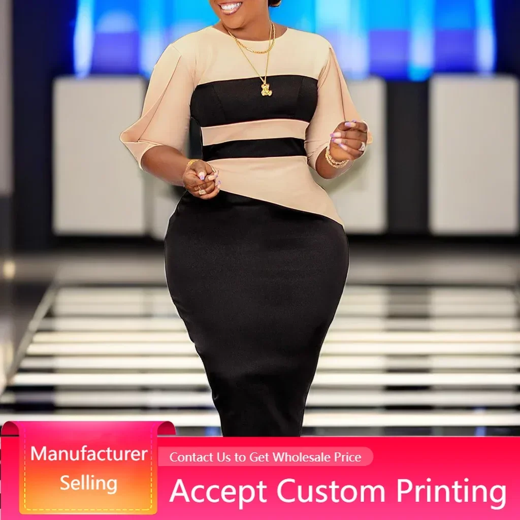 chinese dress ladies Amazon.com: ABEWIP Plus Size Dresses for Curvy Women V-Neck Short Sleeve  Bodycon Wrap Cocktail Party Semi Formal Midi Dress Black 3XL : Clothing,  Shoes & Jewelry main image 1