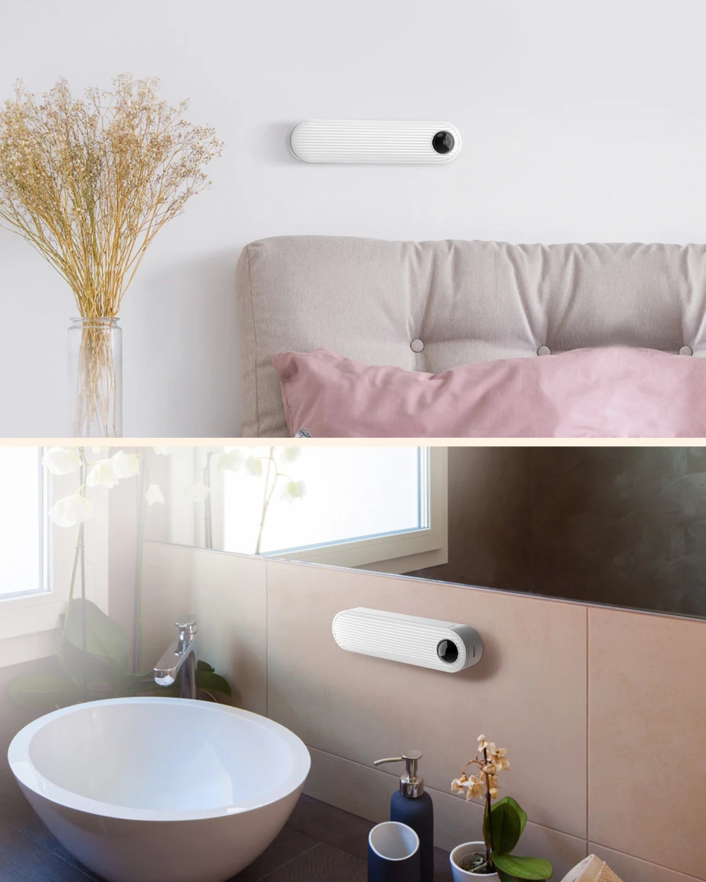 PIR Motion Sensor LED Night Light USB Rechargeable Night Lamp For Kitchen Cabinet Wardrobe Lamp Staircase Wireless Closet Light