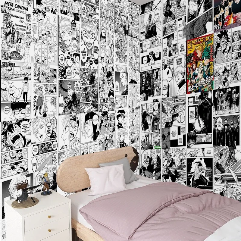 ウォールステッカー英語アニメ21x30cm 30 40ピース 漫画の壁紙 10代の部屋の装飾 ウォール ステッカー Aliexpress