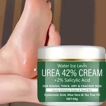 Intensive Repair Urea 42% + Salicylic Acid Cream. Treats Rough, Thick, Dry, & Cracked Skin. Hydrates, Exfoliates, Soothes 1