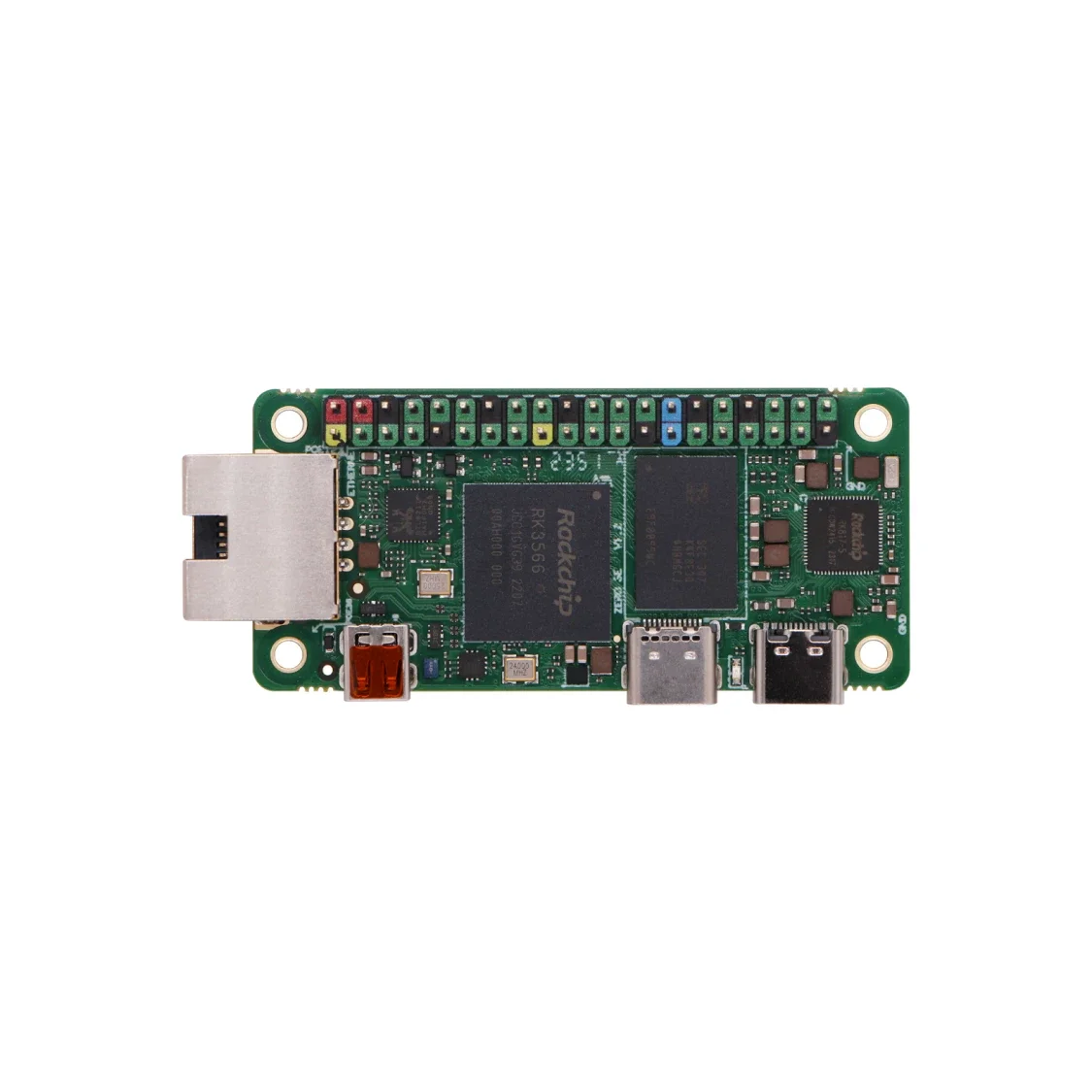 AvaCoreZERO 3E RK3566 4코어 CPU SBC GPU, NPU, 1080P 출력 지원 HDMI, 기가비트 이더넷 싱글 보드 Radxa