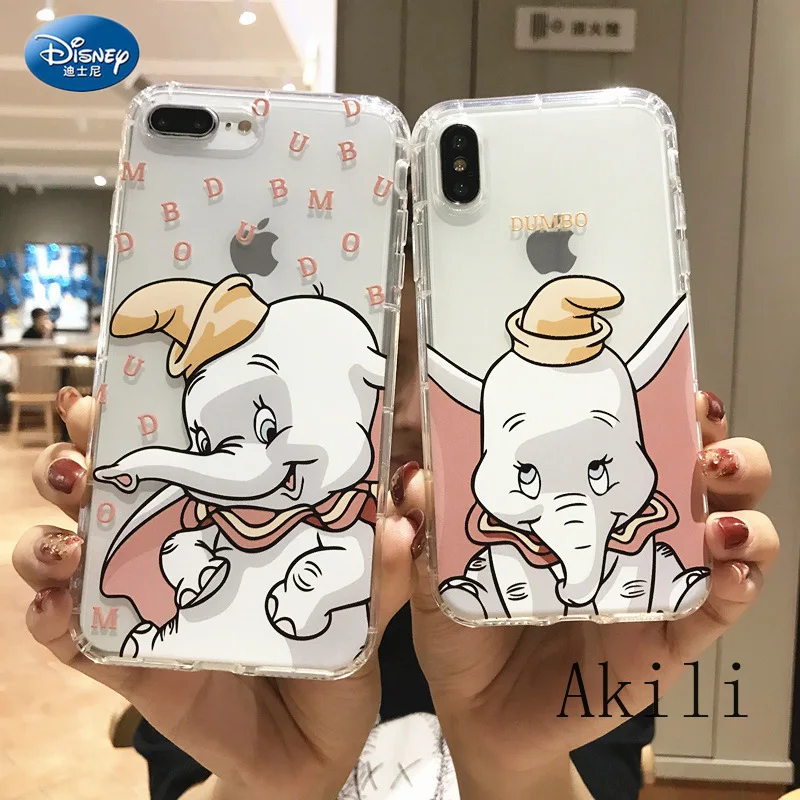 Силиконовый чехол DISNEY 2021 с изображением Микки Дамбо для IPhone 13 13pro 11 Pro Xs Max 7 8