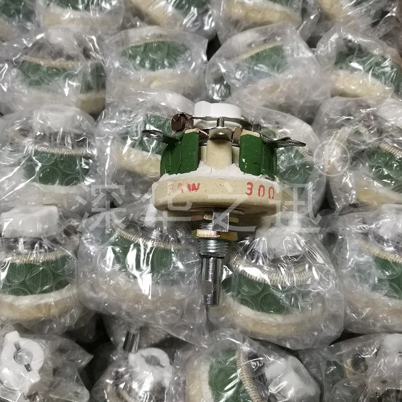 1PCS Ceramic potentiometer 25W 50W 100W 200W 1&Omega;3&Omega;5&Omega;10&Omega;15&Omega;20&Omega;25&Omega;30&Omega;50&Omega;100&Omega;150&Omega;200&Omega;250&Omega;300&Omega;400&Omega;500&Omega;750&Omega;1000&Omega;Adjustable resistance