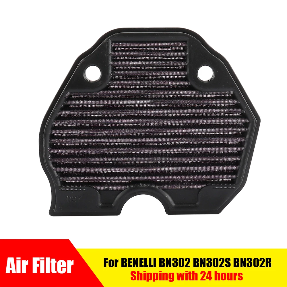 Filtro Aria Moto Per Benelli Bn302 Bn 302 2014-2019 16 Bn302S 2018-2019 Bn302R 2017-2019 Bn 302 S Bn 302 R 302 S 302R