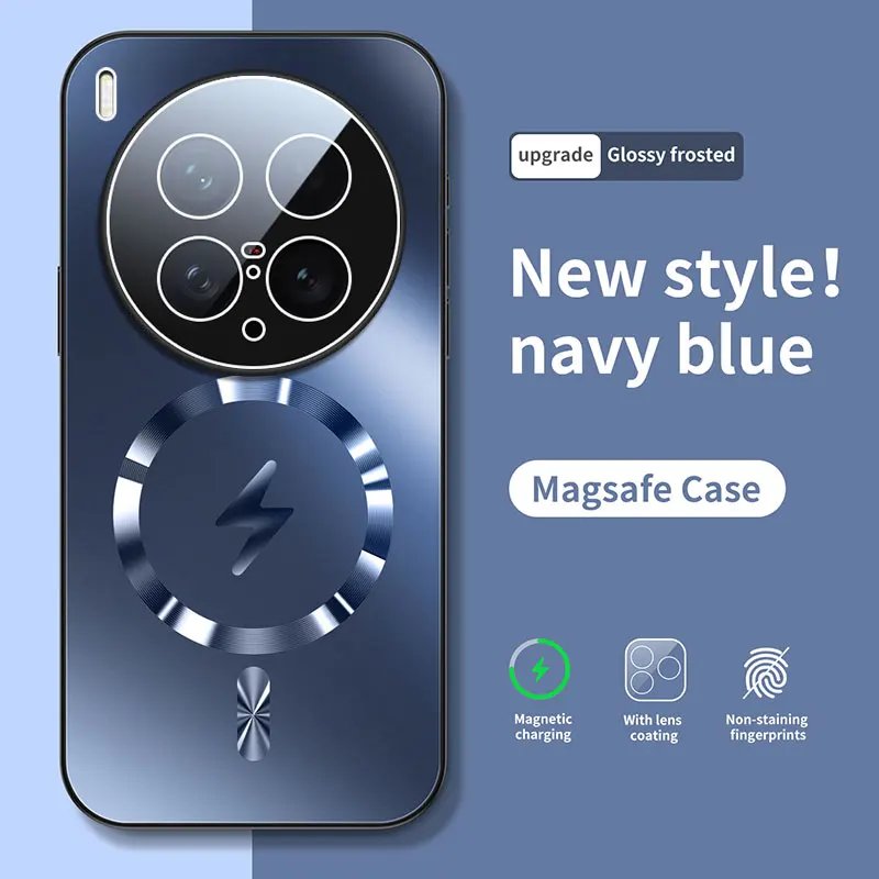 Enhanced Product Title:  
Premium AG Matte Magnetic Hard Shell Shockproof Phone Case with Lightning Design