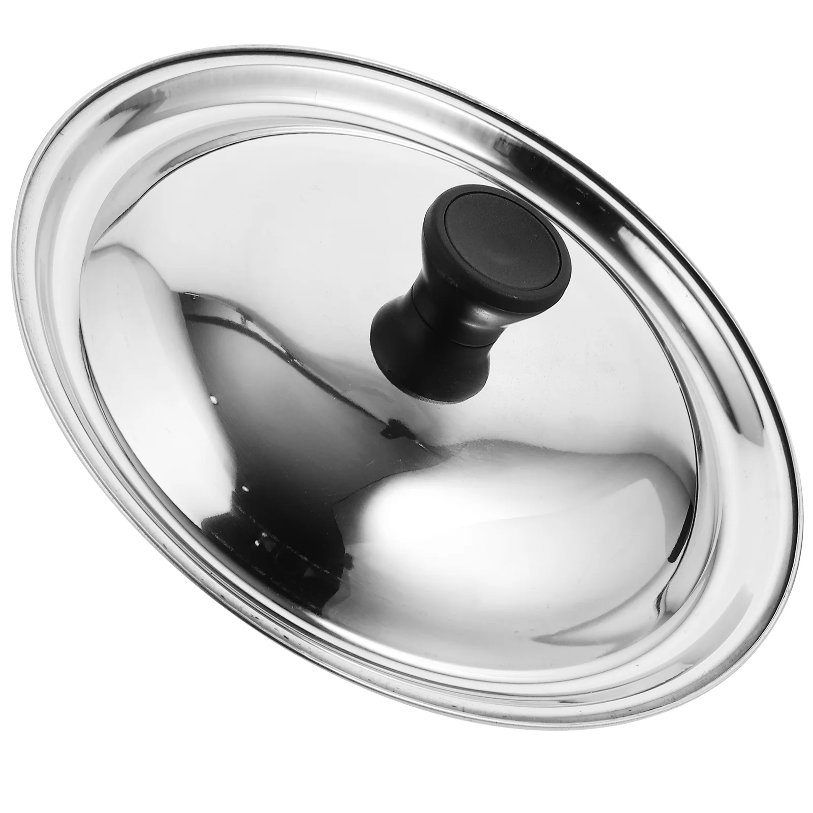 

Universal Lid Pot Stainless Steel Pan Cover Handle Reusable Bowl Cover Frying Pan Lid Replacement Soup Pot Skillets Cover