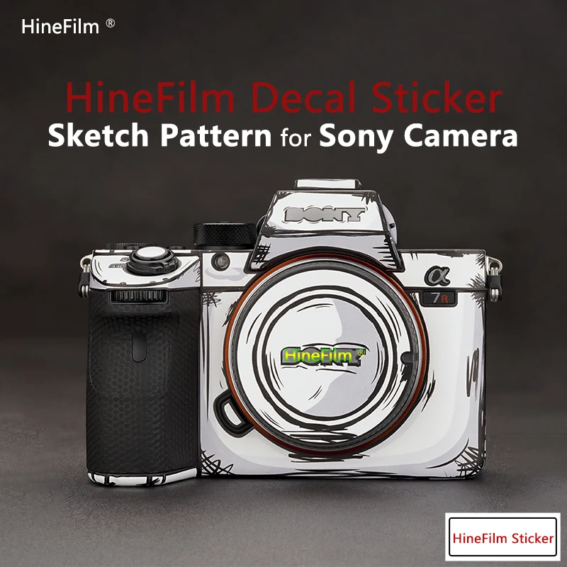 Película Protetora para Câmera Sony Pele Decalque Premium Envoltório Coberto A7m3 A7m4 A7r5 A7r4 A7s3 Fx30 Fx3 A7rv A7iv A7iii