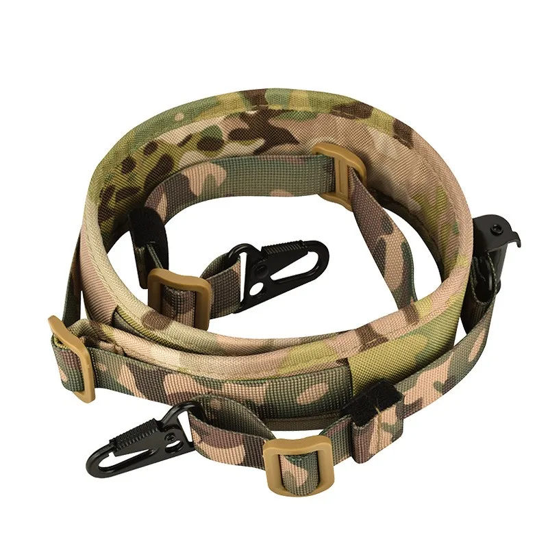 

Adjustable Belt Quick-release Strap 500D Camouflage Single and Double Point Messenger Rope