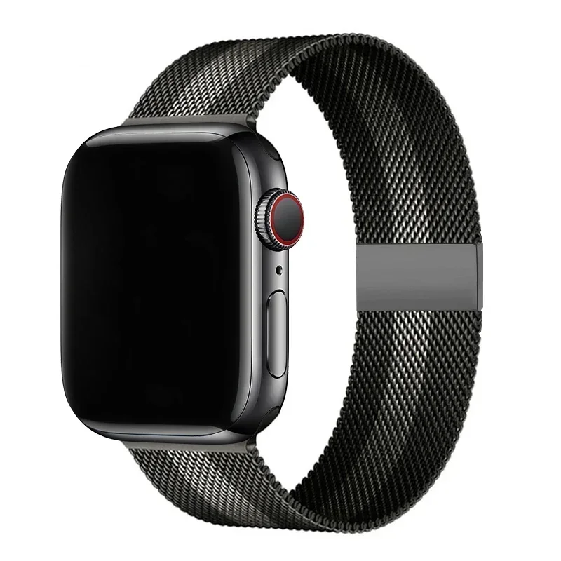 Milanese Loop Metal Strap for Apple Watch Bands - Stylish Stainless Steel Bracelet