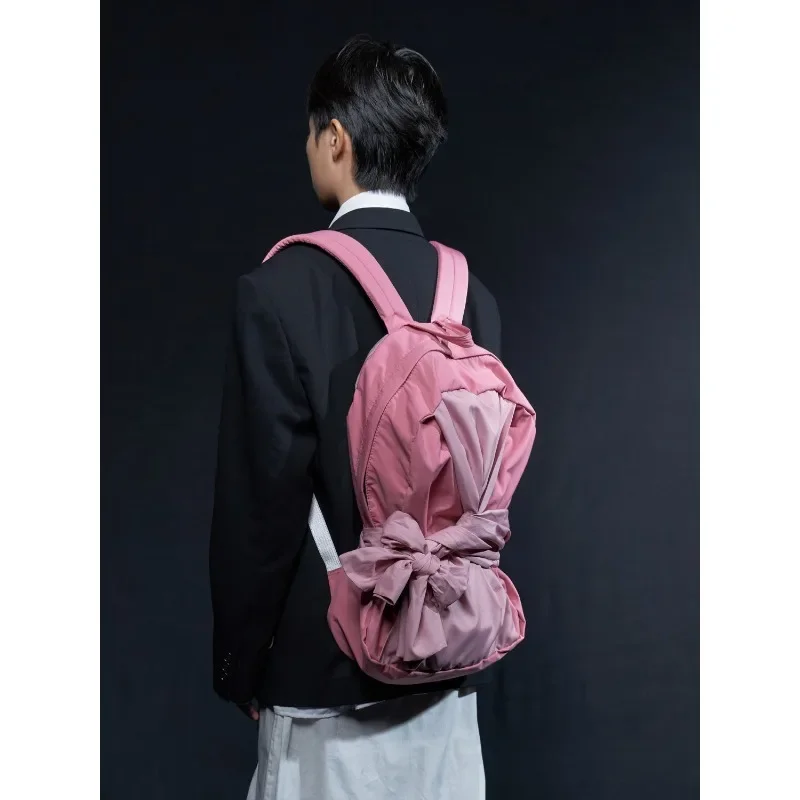 

Рюкзак модный на молнии большой вместимости в стиле преппи студенческий школьный портфель для колледжа Повседневный простой милый легкий тренд Универсальный
