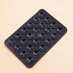 Silicone Suction Cup Phone Holder and Wall Stand (Black)