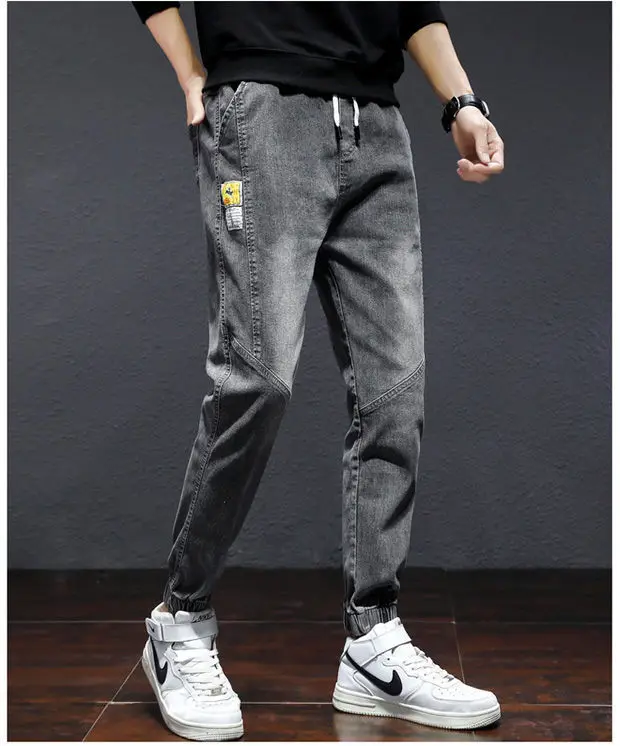 hippy pants Men Jean 2022 Pant Men Pants Harajuku Cargo Jeans Cotton Casual Harem Denim Hip Hop Sweatpants Male Trousers Size M-5Xl 22 Types jersey harem pants