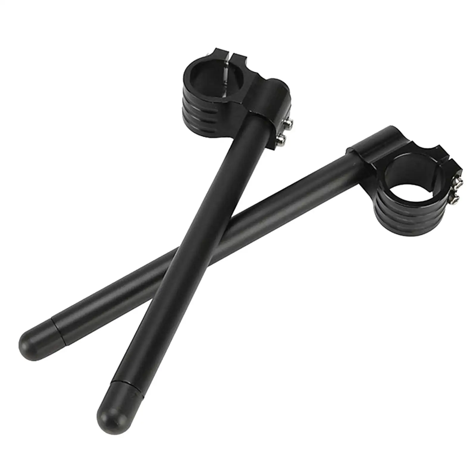 CNC 포크 클립온 핸들 그립 핸들바, 범용 41mm, 오토바이 튜닝 팩 2 개