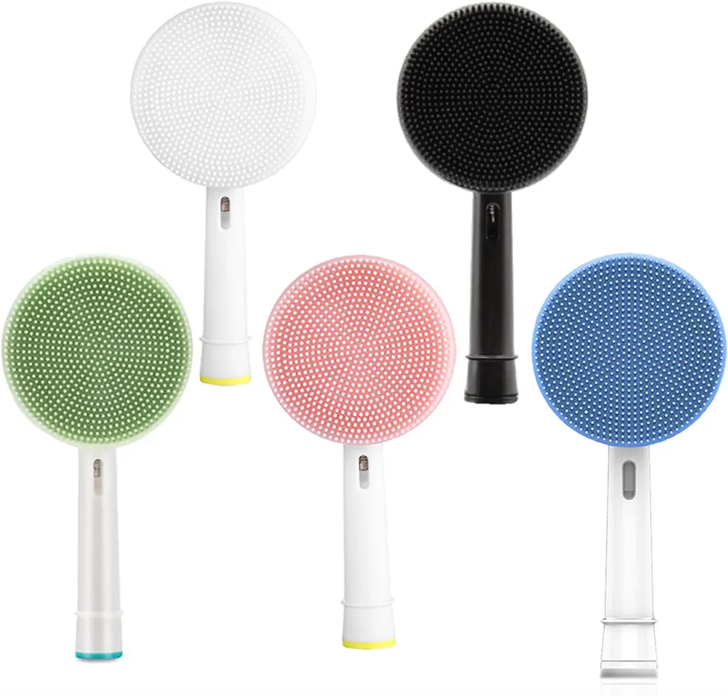 1 Pz Silicone Spazzola Per La Pulizia Del Viso Testina Di Ricambio Per Orale B Braun Spazzolino Elettrico Viso Esfoliante Massaggio Per La Pulizia Pro