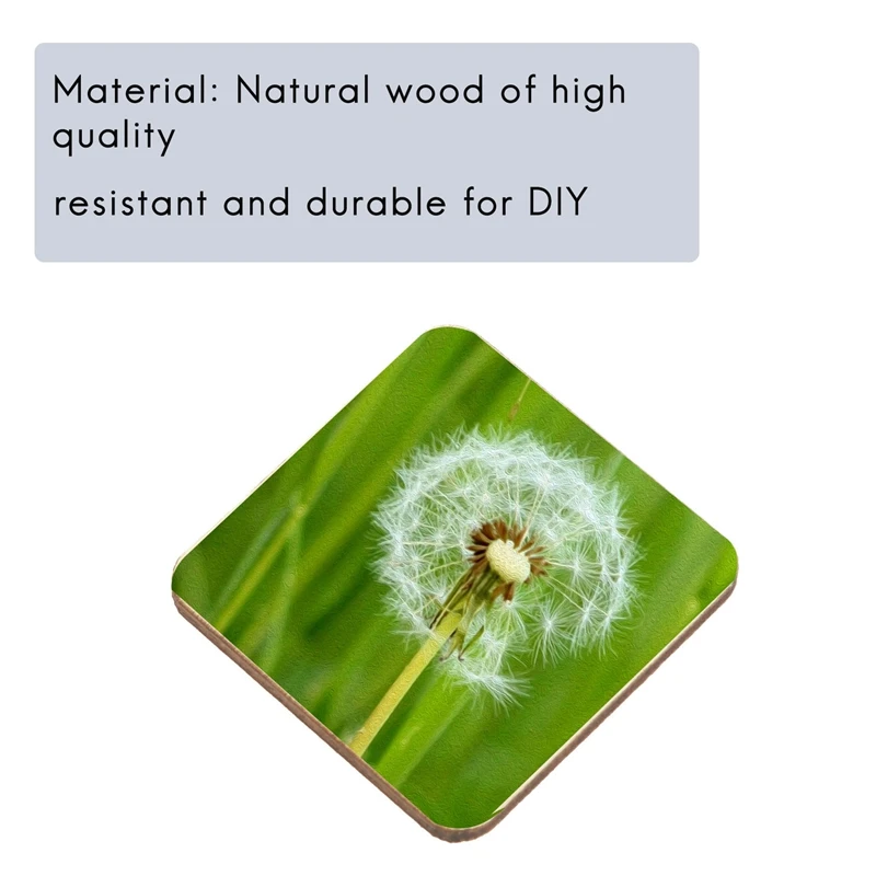 Рисунок 2 - 50 квадратных декоративных деревянных