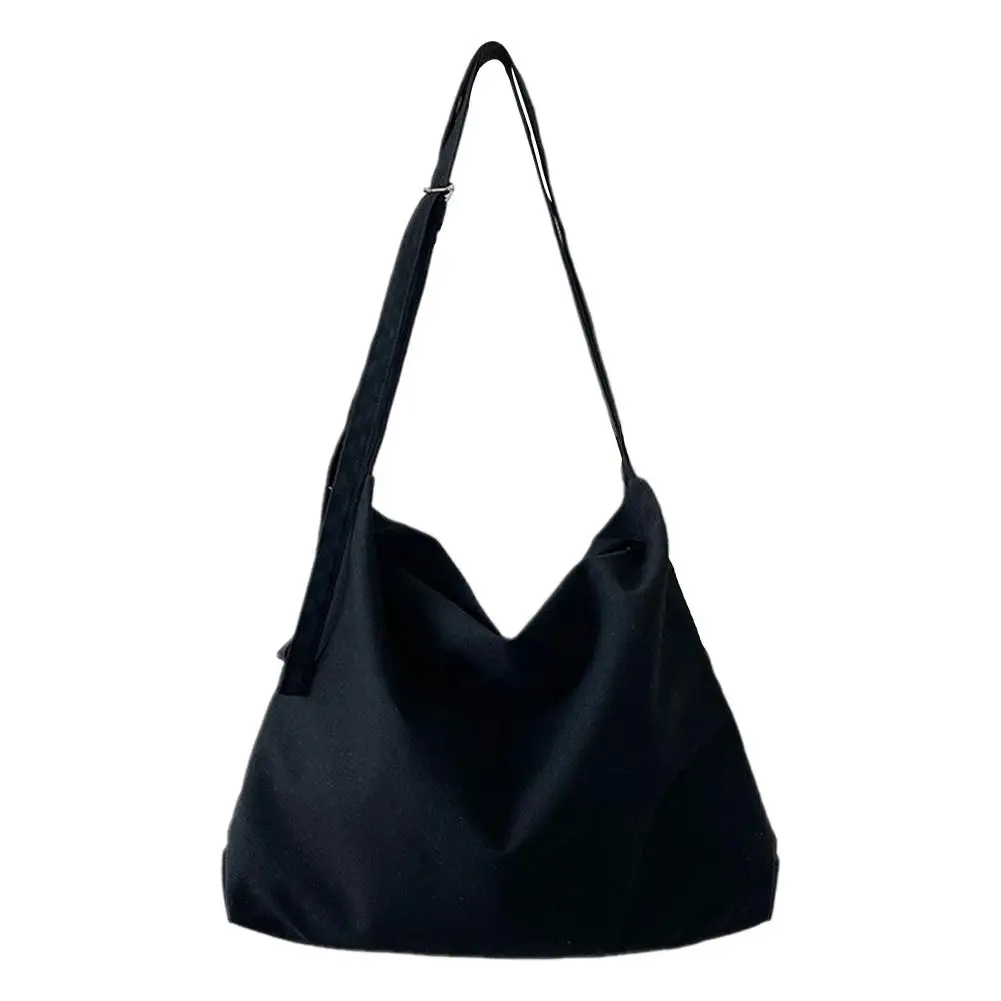Canvas Casual Messenger Bag Hobo Crossbody Shoulder Tote Fashion Simple Capacity Women Shopper Large Bag Bag School Canvas G7U7