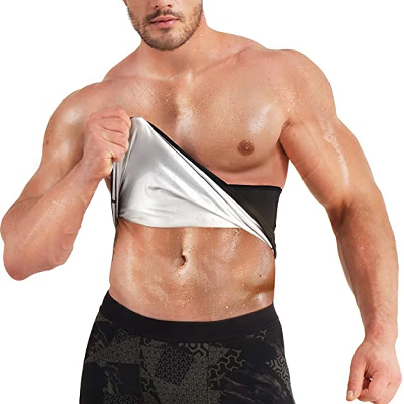 Vest For Belly Fat Neoprene Uomo Body Shaper Va Trainer Gilet Dimagrante Sauna Tute Di Sudore Controllo Della Pancia Canotte Abs Allenamento Shapewear Canottiera Dimagrante Uomo
