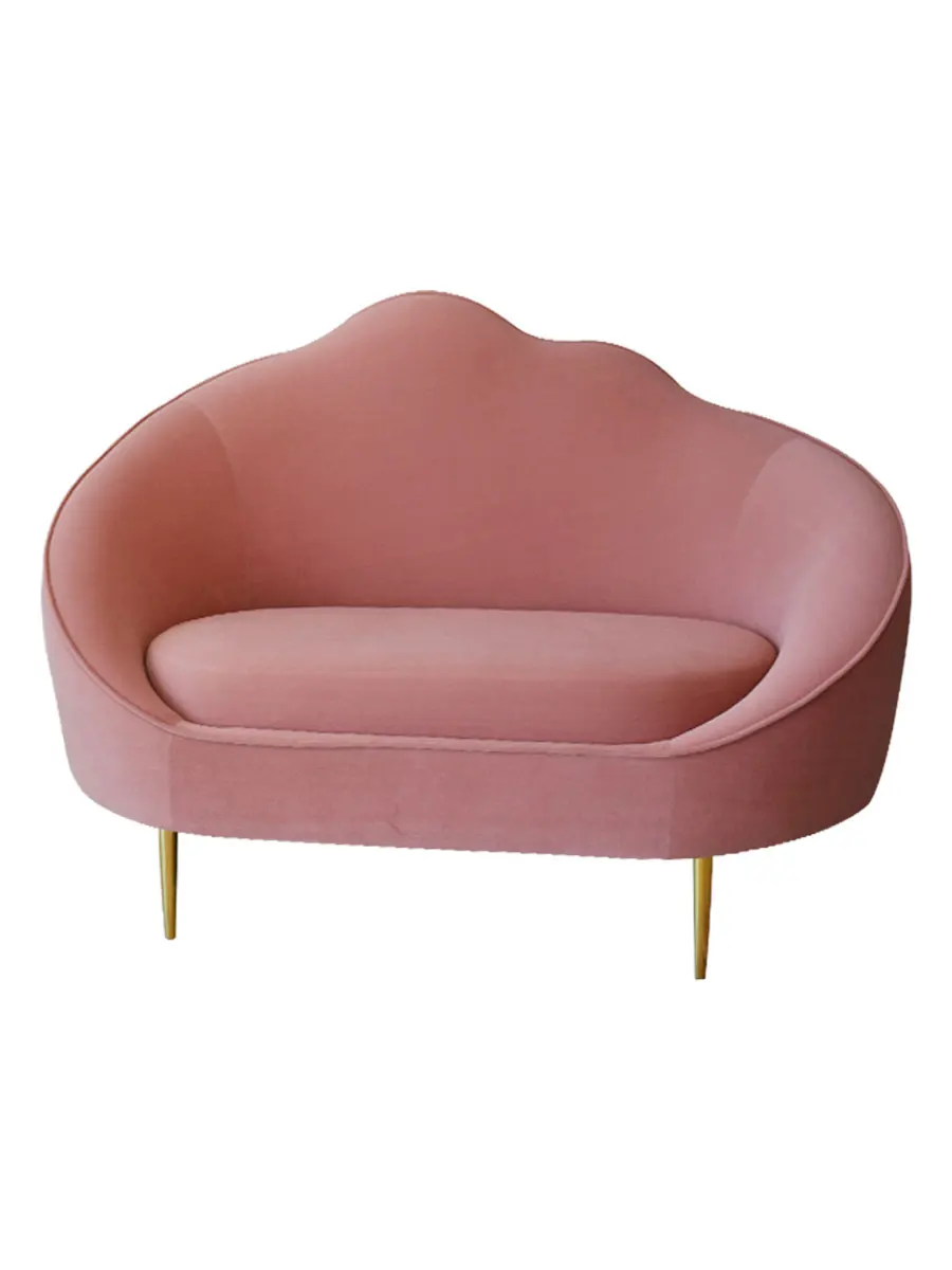 

Nordic Girl Pink Clouds Sofa Reading Area Bedroom Children's Small Sofa