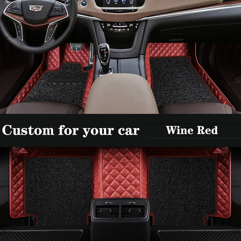 

Автомобильные коврики для Mercedes Benz W205 W211 W204 W212 W213 Gle Glc Cla Gla, кожаные подставки для ног, аксессуары для автомобиля