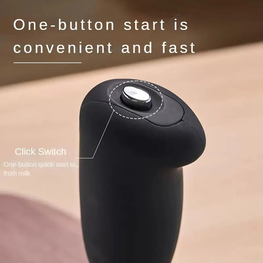 Milk Frother Electric Milk Frother Handheld Mixer Coffee Foamer Egg Beater Cappuccino Stirrer Mini Portable Blenders Home Kitchen Whisk Tool