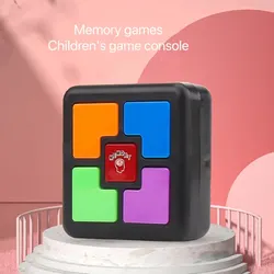 Compact Memory Training Game Device - Enhance Focus with Interactive Flash Toy (Square)