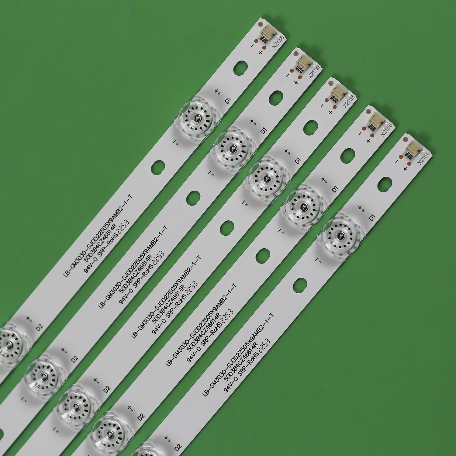 Striscia LED Retroilluminazione Per TV GuuYebe - Compatibile Con Modelli 43LH570V, 43LH5100, 43LF510V E Altri! Set Completo 3 Pezzi - Foto 8