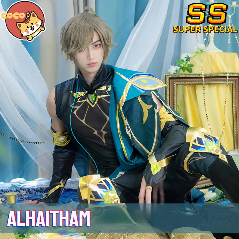 

CoCos-SS Game Genshin Impact Alhaitham Cosplay Game Genshin Impact Cosplay The Scribe Alhaitham Cosplay Wig halloween costume