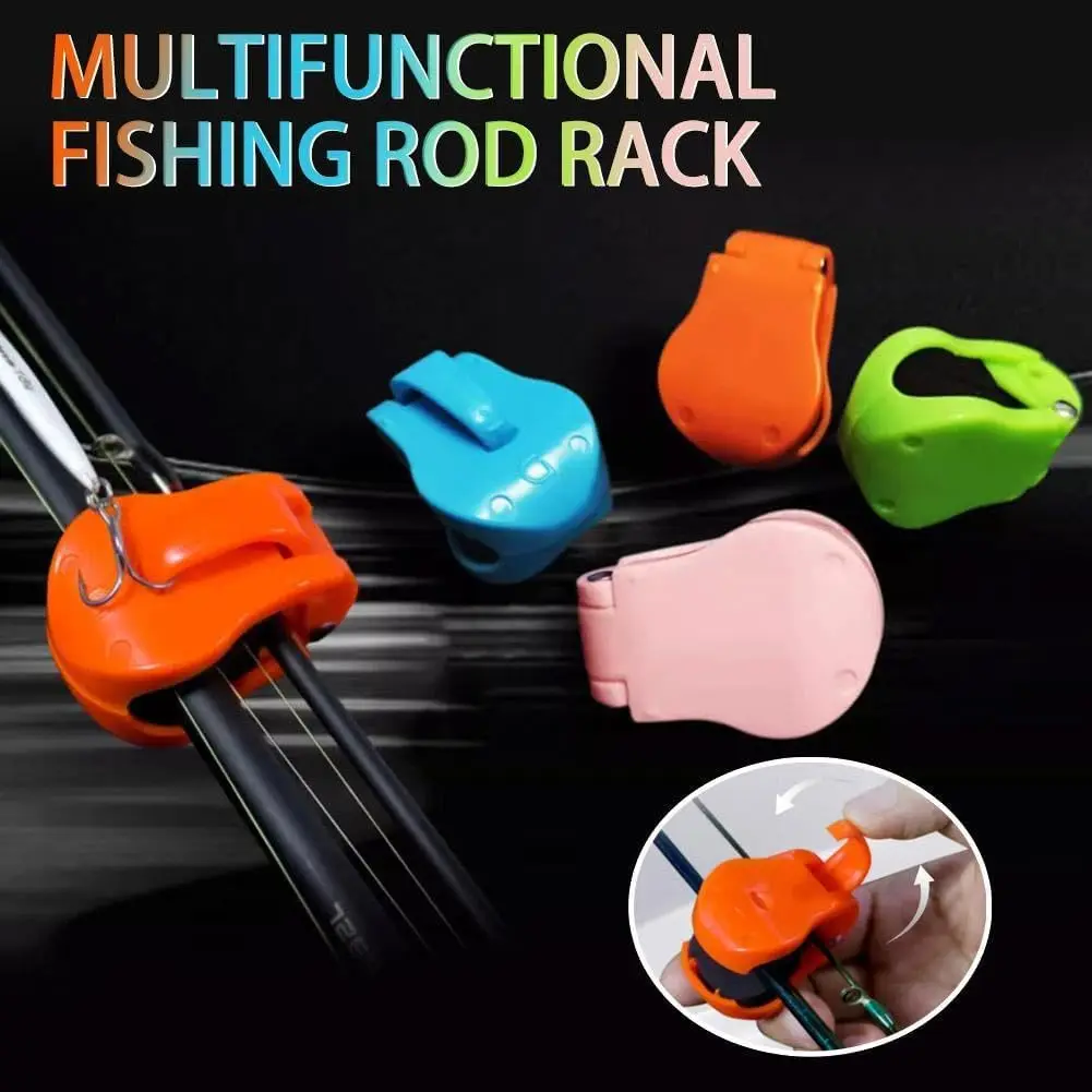 fishing rod holder clips Pole Storage Track Rod Holder MOELLER 91025-10 Fishing ROD Holder