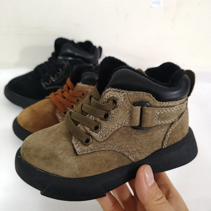 Sneakers Boots Shoes For Boys Girls 12-16cm baby shoes baby boots winter snow boots