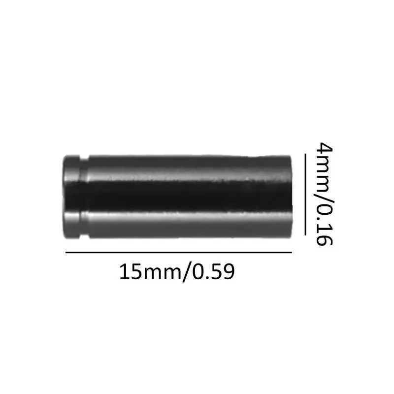Cycle Brake Cable End Cap 20pcs Cycle Brake Cable Tip Cap Aluminum Alloy End Housing Tip Caps For