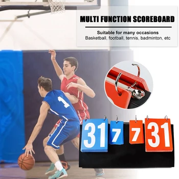 4-Digit Basketball Competition Scoreboards Multifunctional Sports Competition Score Indicator Practical for Sports Referee 4