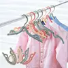 Folding Clothes Hangers 20X Travel Accessories For Women Foldable Clothes Drying Rack Space Saving Clothes Hanger Drying Rack 3