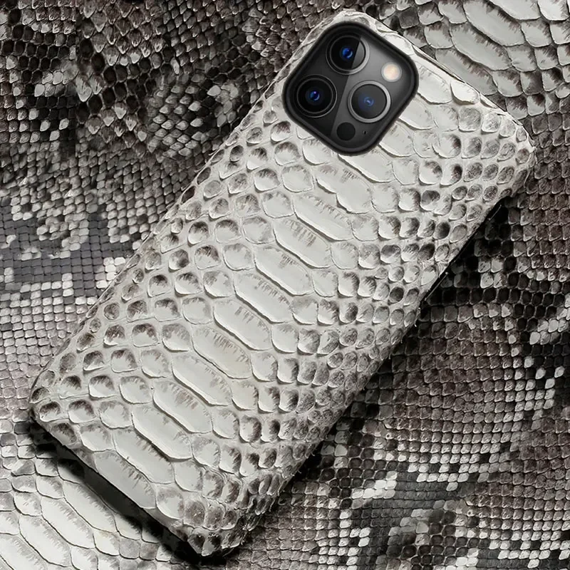 Funda De Piel Auténtica Dockem Para iPhone 14 Pro, Color Mar | Meses