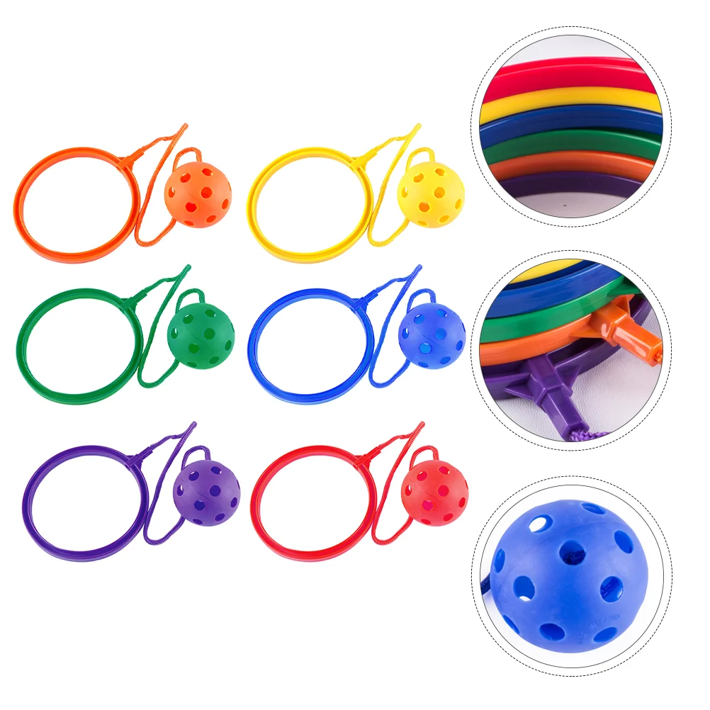 

Hoop Ball Sports Skip Toy Ankle Jump Toys Rope Game Leg Skipping Bulk Ropes for Kids