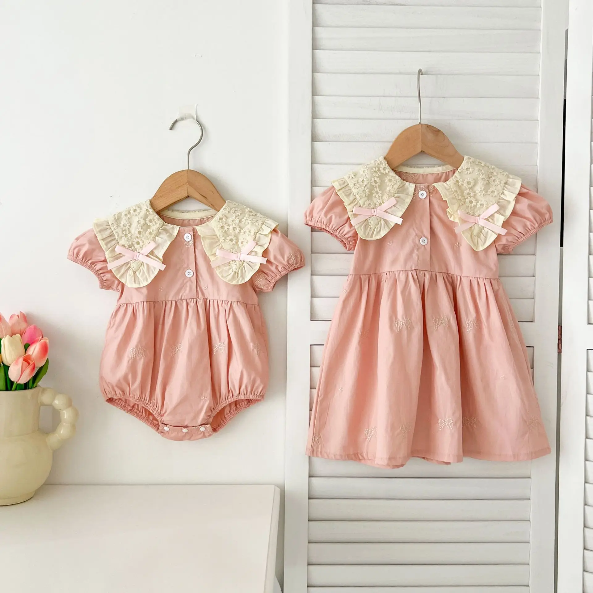 Conjunto hermanas Un barquito