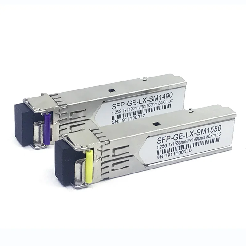 2pcs-1pair-dfp2-5524-8cy1d-tx1550nm-rx1490nm-dfb-laser-1g-single-mode-bidi-sfp-80km-lc-125g-sfp