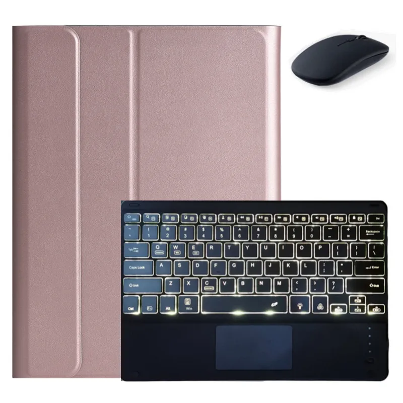 Touchpad Keyboard Case with Multilingual Key Options for Huawei Matepad Pro 12.6