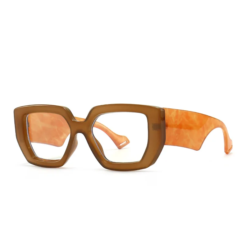 LVTFCO Occhiali retrò neri da donna Occhiali da vista quadrati oversize Occhiali trasparenti da donna, Beige, Taglia unica LVTFCO Occhiali retrò neri da donna Occhiali da vista quadrati oversize Occhiali trasparenti da donna, Beige, Taglia unica