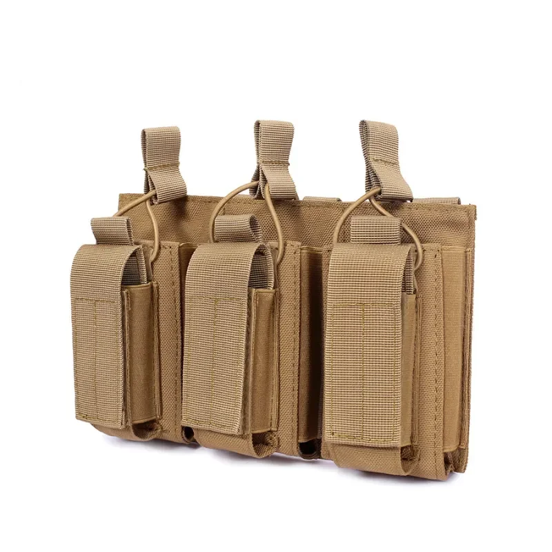 

Tactical Molle Pouch Bag Airsoft Military Rifle Double Triple Mag Bag Hunting Accessories Pack