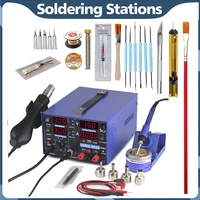 853D 2A Smd Rework Station  Soldering Iron Estacion De Soldadura Hot Air Rework Station Quick Hot Air  Hot Air Soldering Station 1