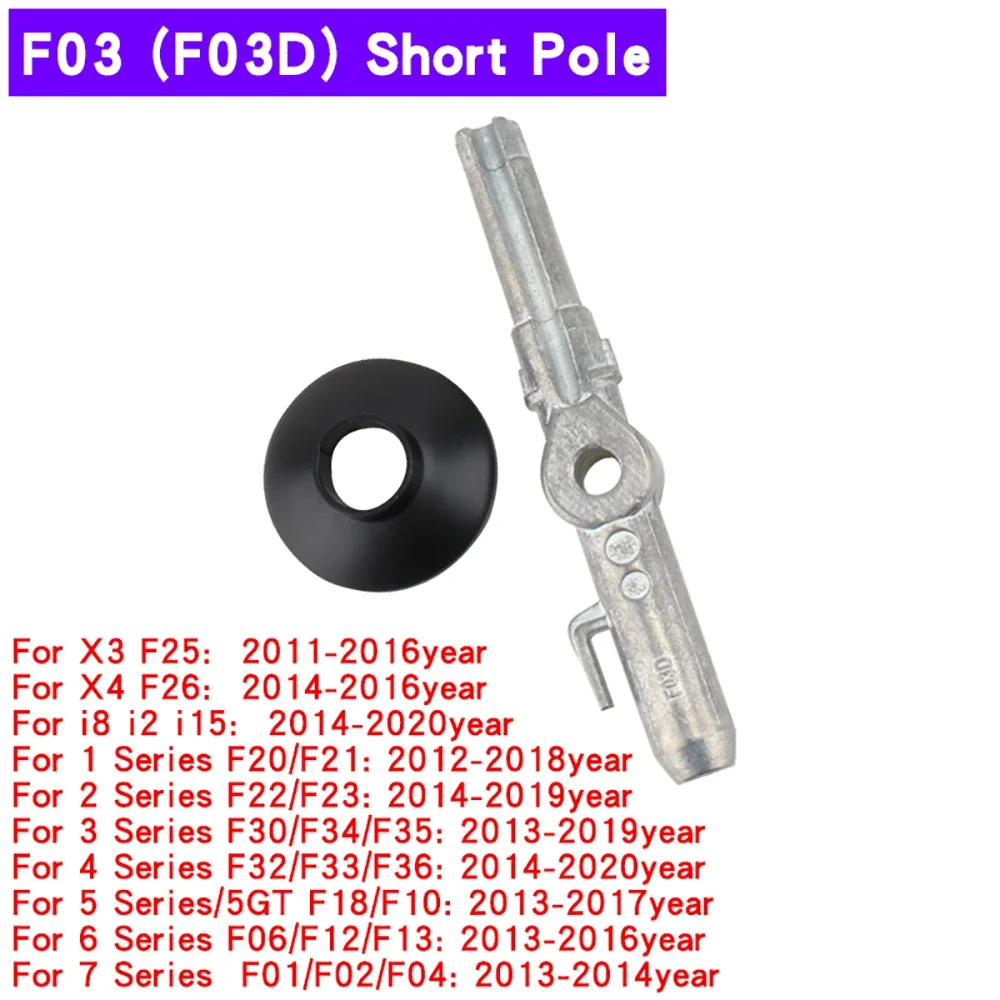 Modified Short Type Gear Lever For BMW G30 F02 F10 F12 F15 F18 F22 F25 F30 F32 E