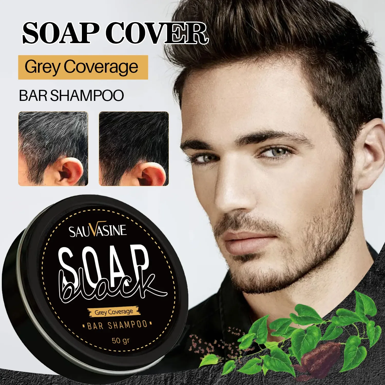 Hair Shampoo Soap Cover Gray Hair Dye Canas Hair Dye Shampoo Black Soap White Hair To Black Soap Cover Black Shampoo Bar Soap 2