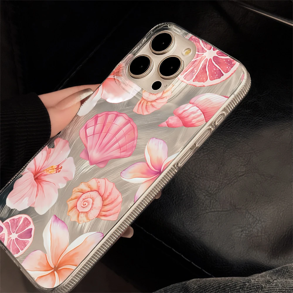 Vibrant Summer Beach Pink Phone Case Cover