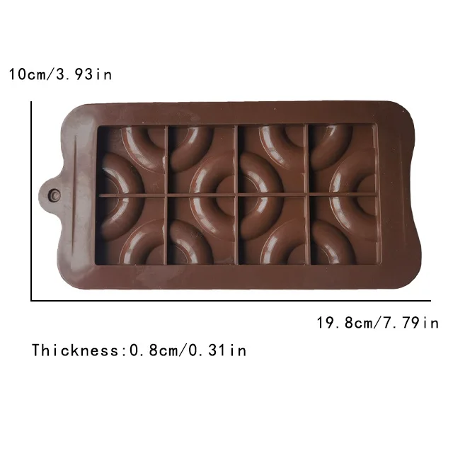 Irregular Silicone Mold Set for Chocolate, Candy, Jelly, Ice, Cake Decor, and Soap Making