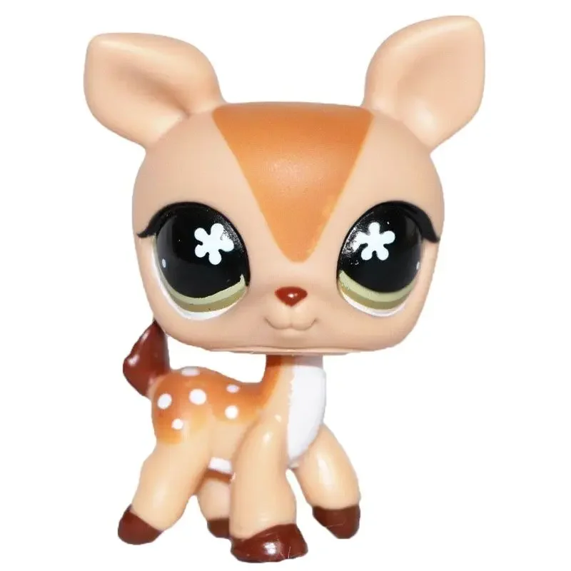 Lps Aliexpress Rare original pet Bobble head toy deer #634 Fawn Mommy white Spots ...
