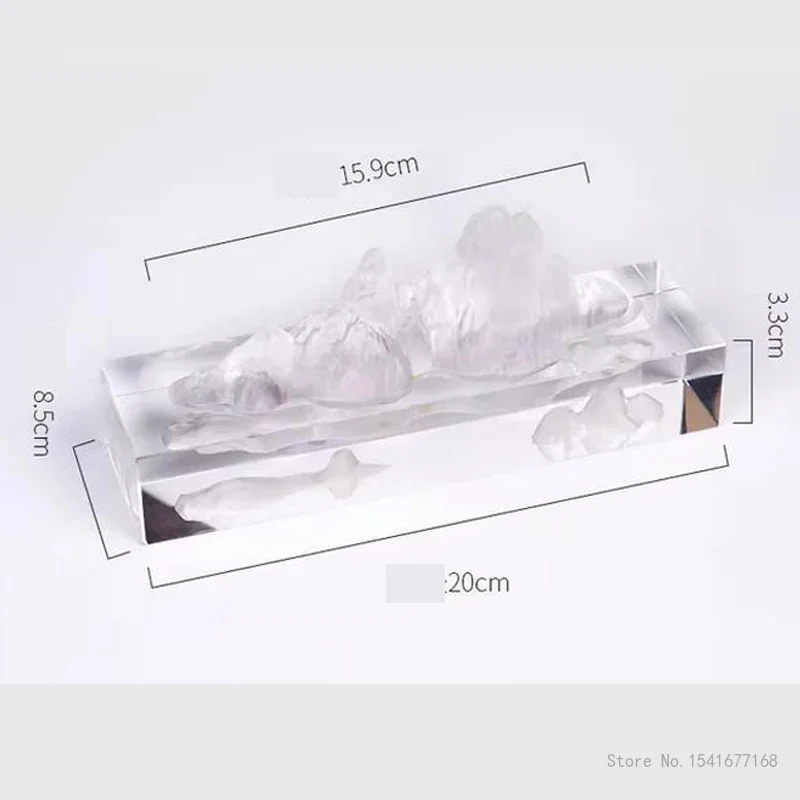 Classical Mountain Peak Style Incense Burner, Colored Glaze Aromatherapy Stove, Home Living Room Office Teahouse Decor Line, 1Pc