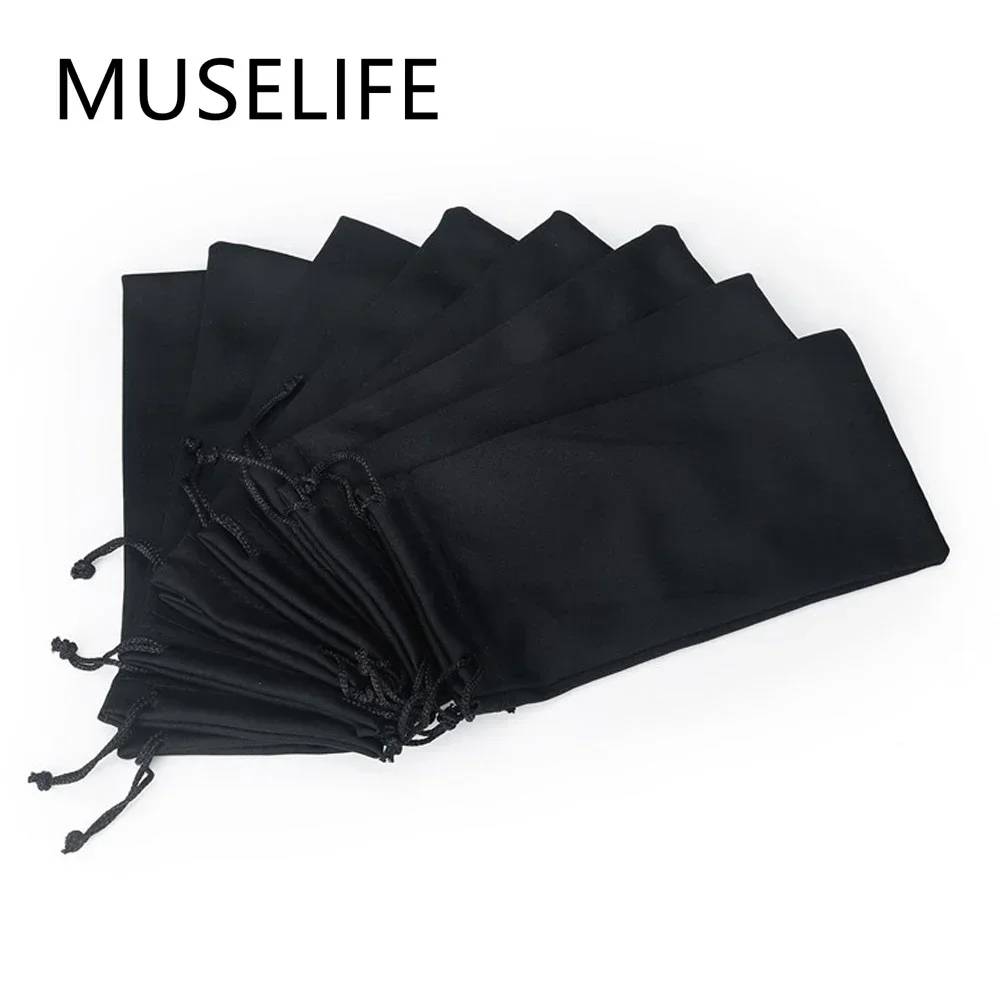 10 Pcs Pouches for Sunglasses Mp3 Soft Cloth Dust Pouch Optical Glasses Carry Bag glasses case glasses storage bag sunglasses bag