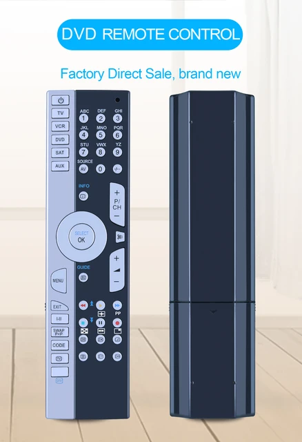 VINABTY Fernbedienung RC1210-A Ersatz Für MEDION LCD TV | Kompatibel Mit MD20076, MD30234 U.v.m.