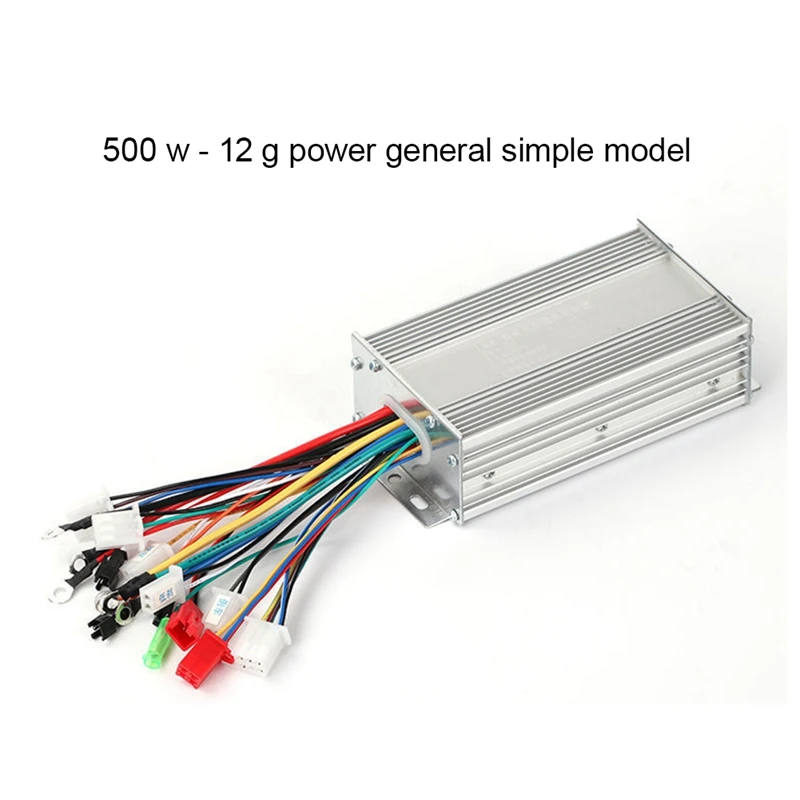 48V 60V 500W Sinusoidal Brushless 12 Tube Controller For Electric Bicycle E-Scooter Motorcycle